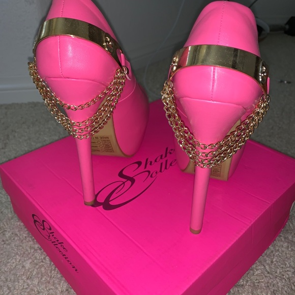 Fuchsia pumps - Picture 2 of 4